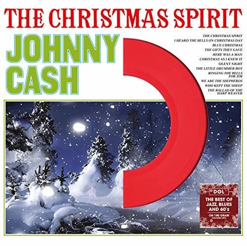 JOHNNY CASH - THE CHRISTMAS SPIRIT (RED VINYL)