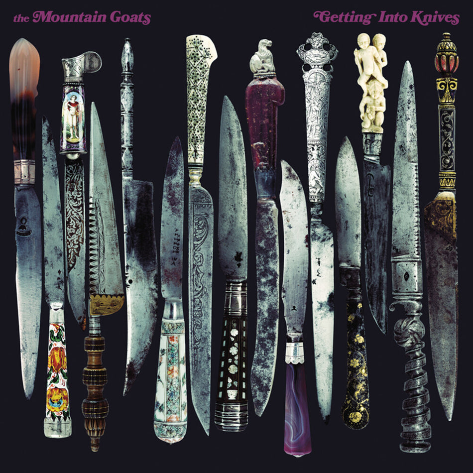 the album cover for The Mountain Goats - Getting Into Knives [2LP]