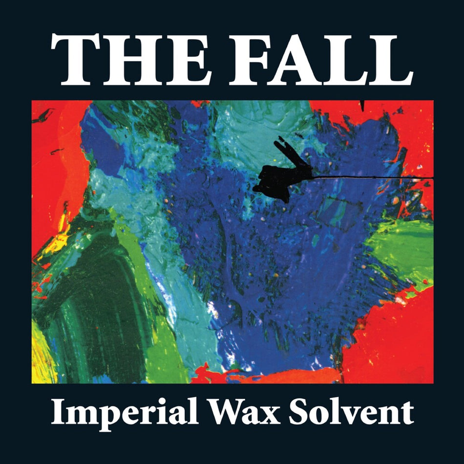 the album cover for The Fall - Imperial Wax Solvent