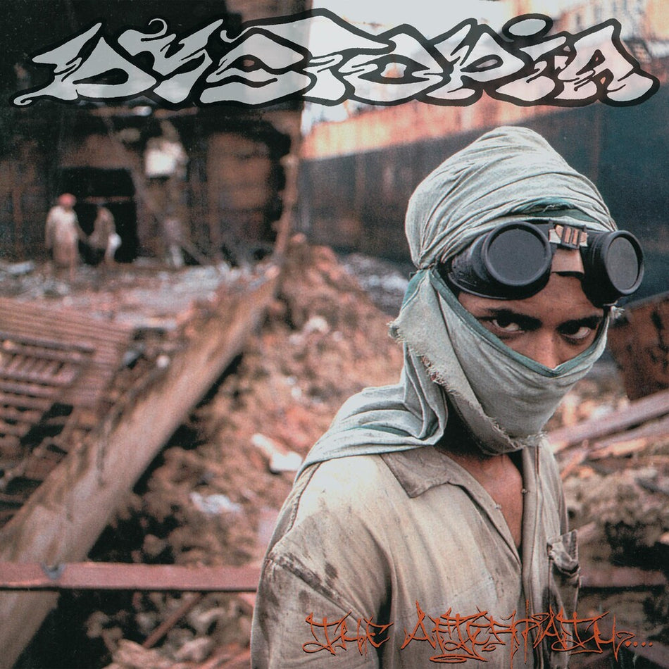 the album cover for Dystopia - The Aftermath