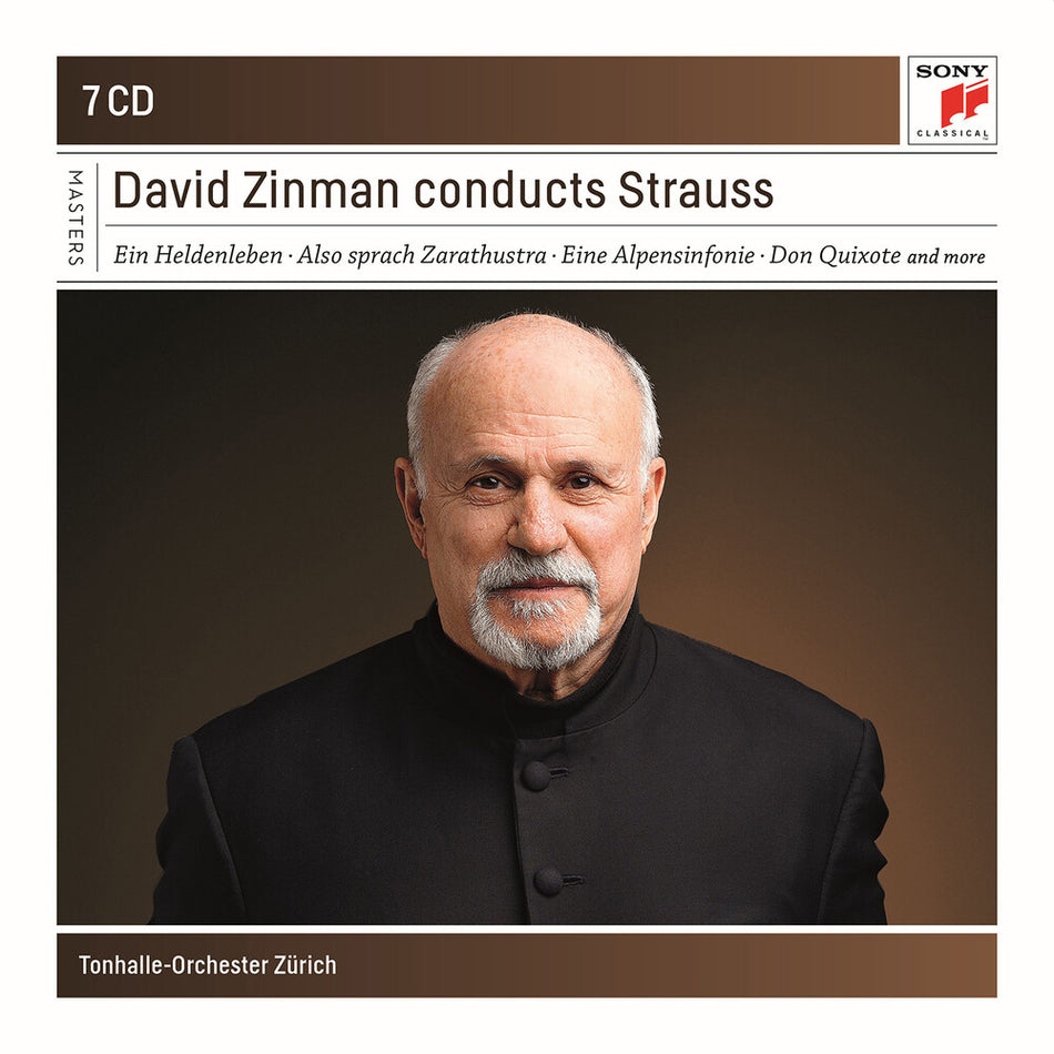 the album cover for Strauss - Orchestral Works