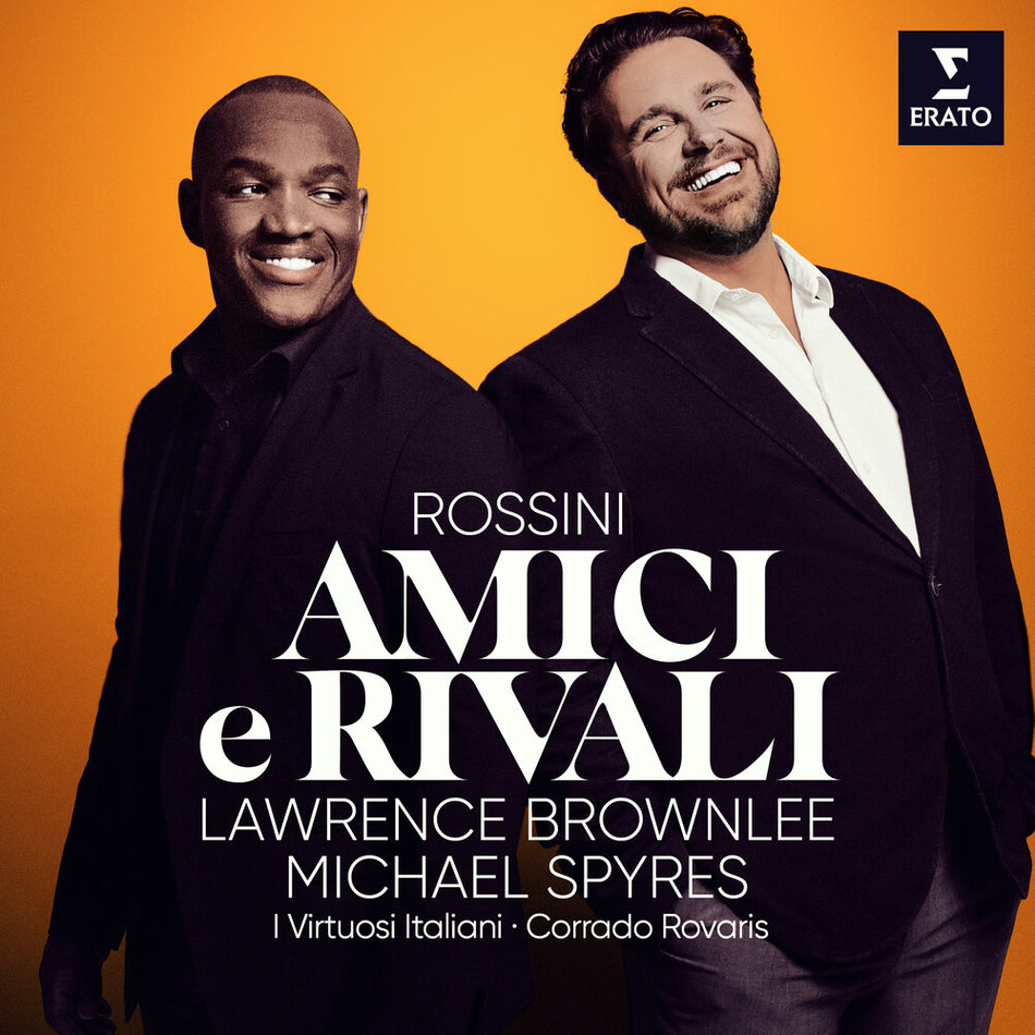 the album cover for Michael Spyres / Brownlee,Lawrence - Amici E Rivali [Digipak]