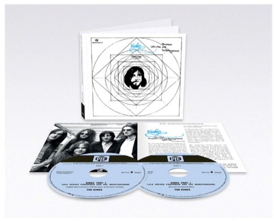 the album cover for The Kinks - Lola Versus Powerman And The Moneygoround, Part One [Deluxe 2CD]