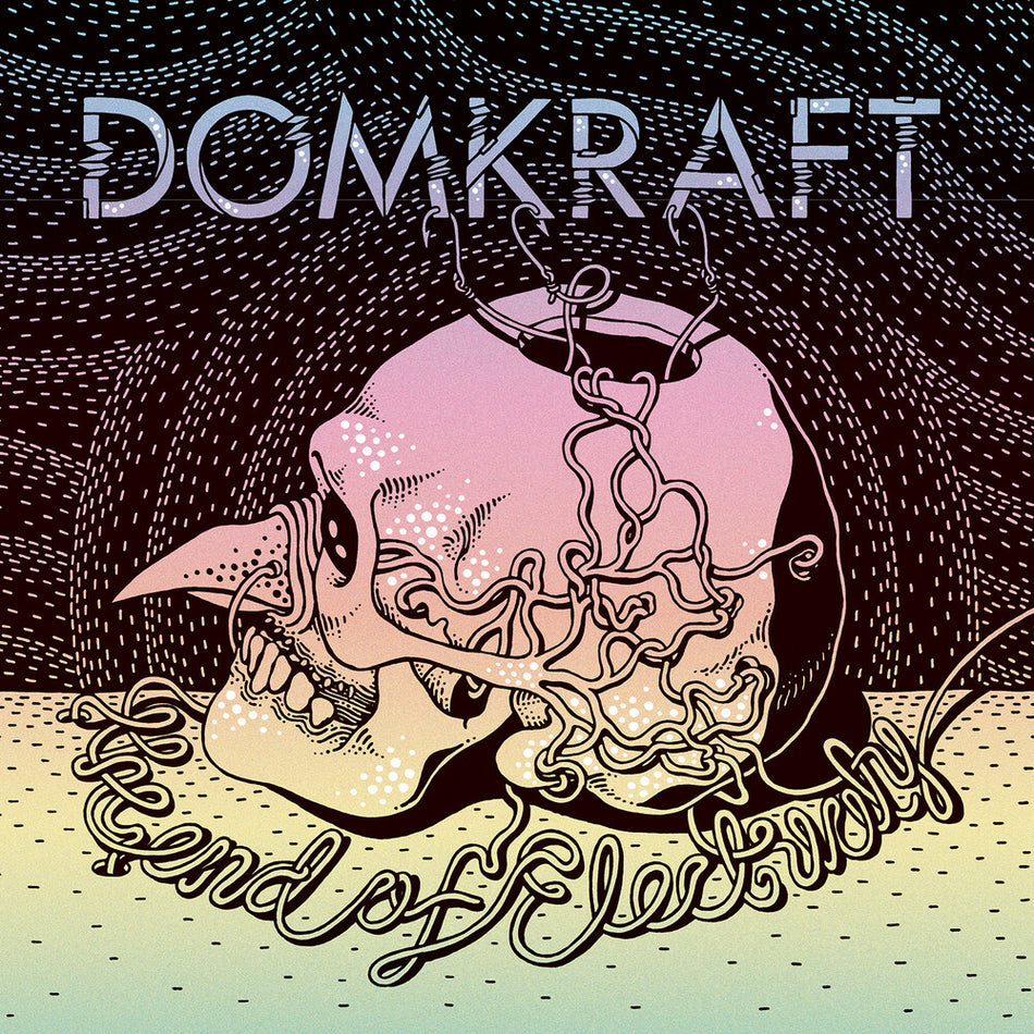 the album cover for Domkraft - End of Electricity (Oxblood Red Vinyl)