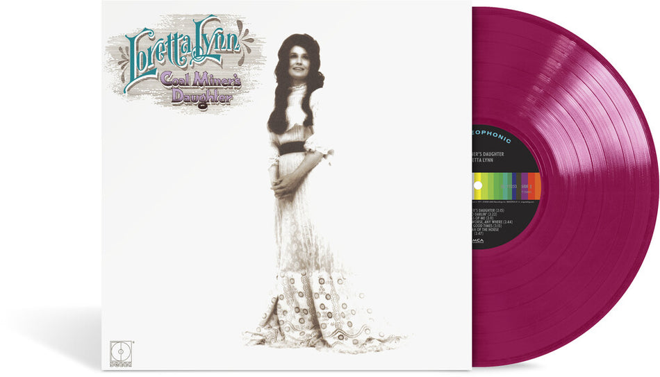 the album cover for Loretta Lynn - Coal Miner's Daughter (Wm)