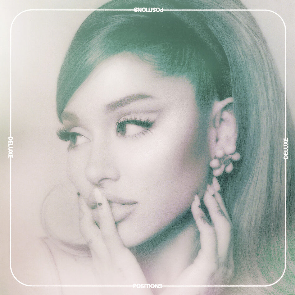 the album cover for Ariana Grande - Positions: Deluxe Edition [Clean]