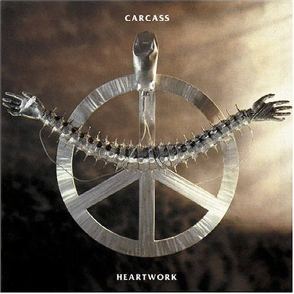 the album cover for Carcass - Heartwork: Remastered