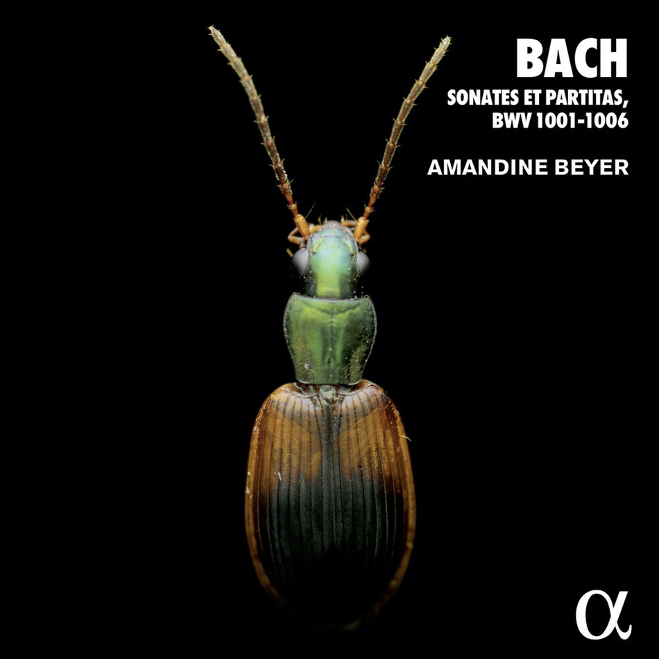 the album cover for J Bach .S. / Beyer - 6 Violin Sonatas & Partitas (2pk)