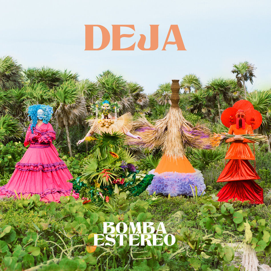the album cover for Bomba Estereo - Deja [Clear 2LP]