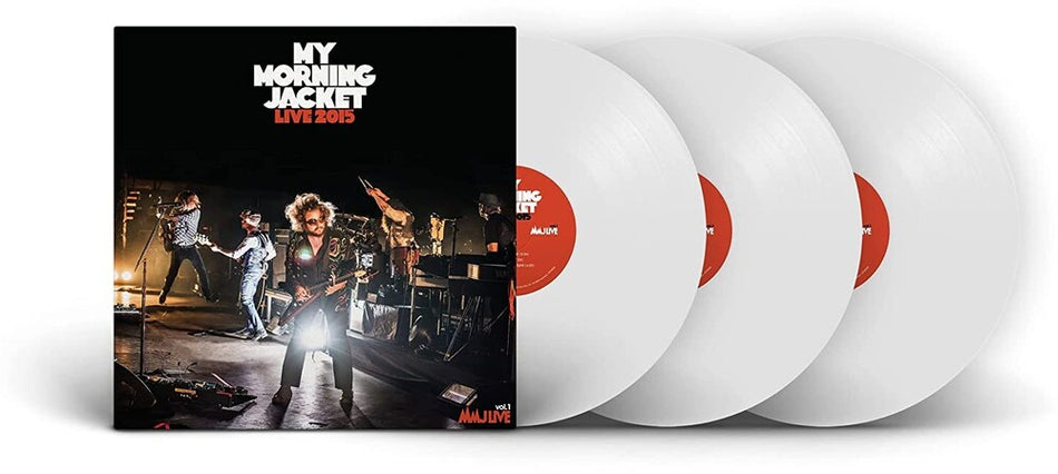 the album cover for My Morning Jacket - Live 2015 [White 3LP]