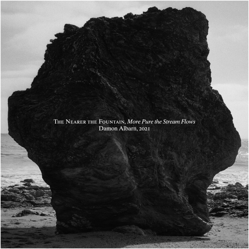 the album cover for Damon Albarn - The Nearer the Fountain, More Pure the Stream Flows [LP]