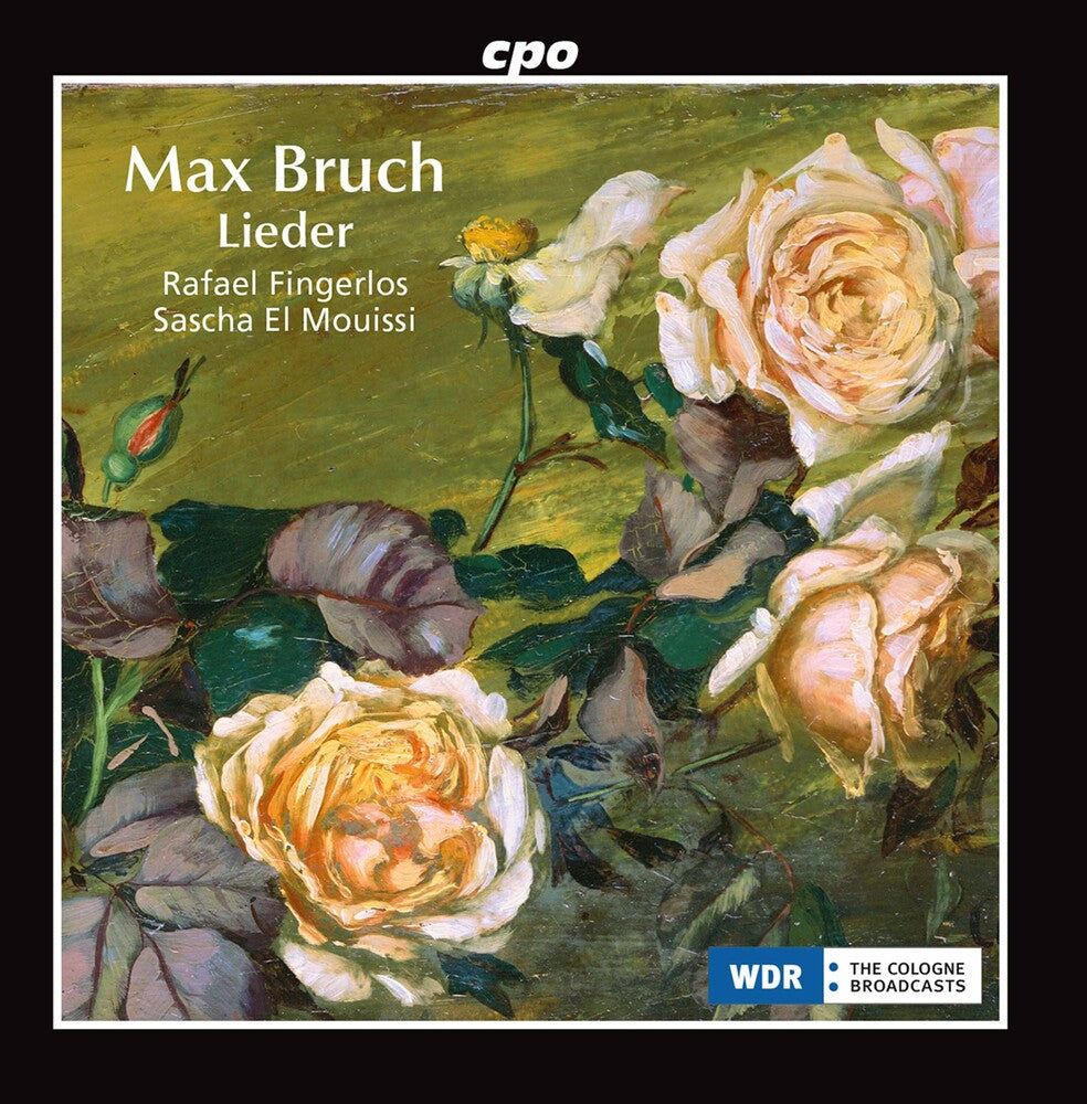 the album cover for Bruch - Lieder