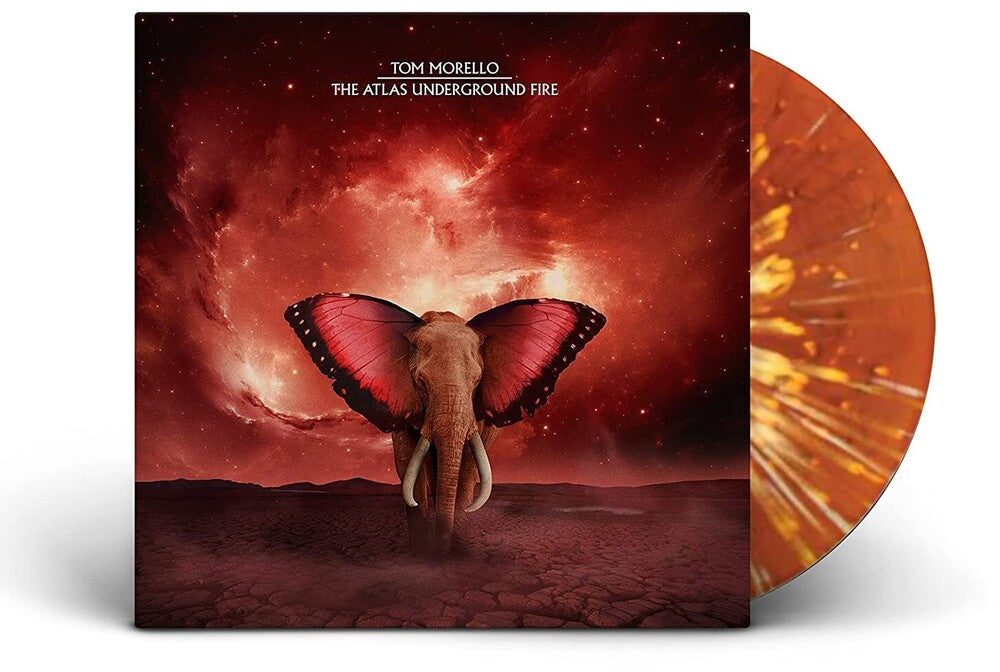 the album cover for Tom Morello - The Atlas Underground Fire [Lava 2LP]