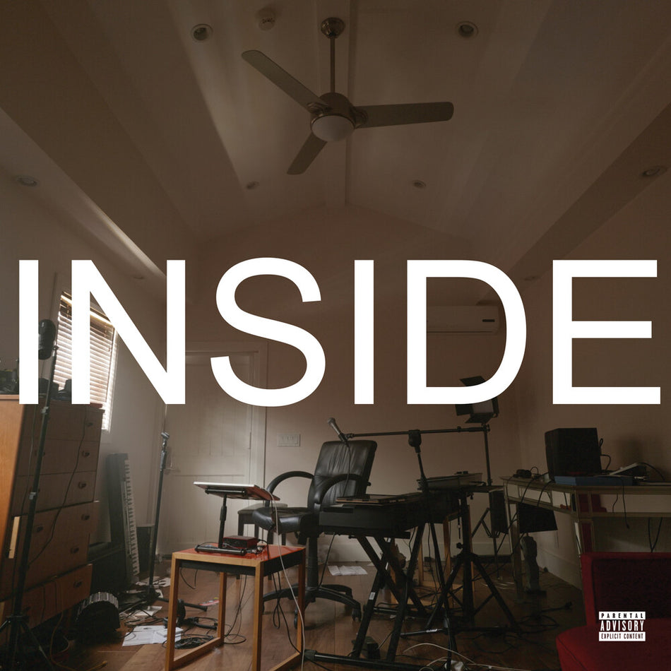 the album cover for Bo Burnham - INSIDE (The Songs)