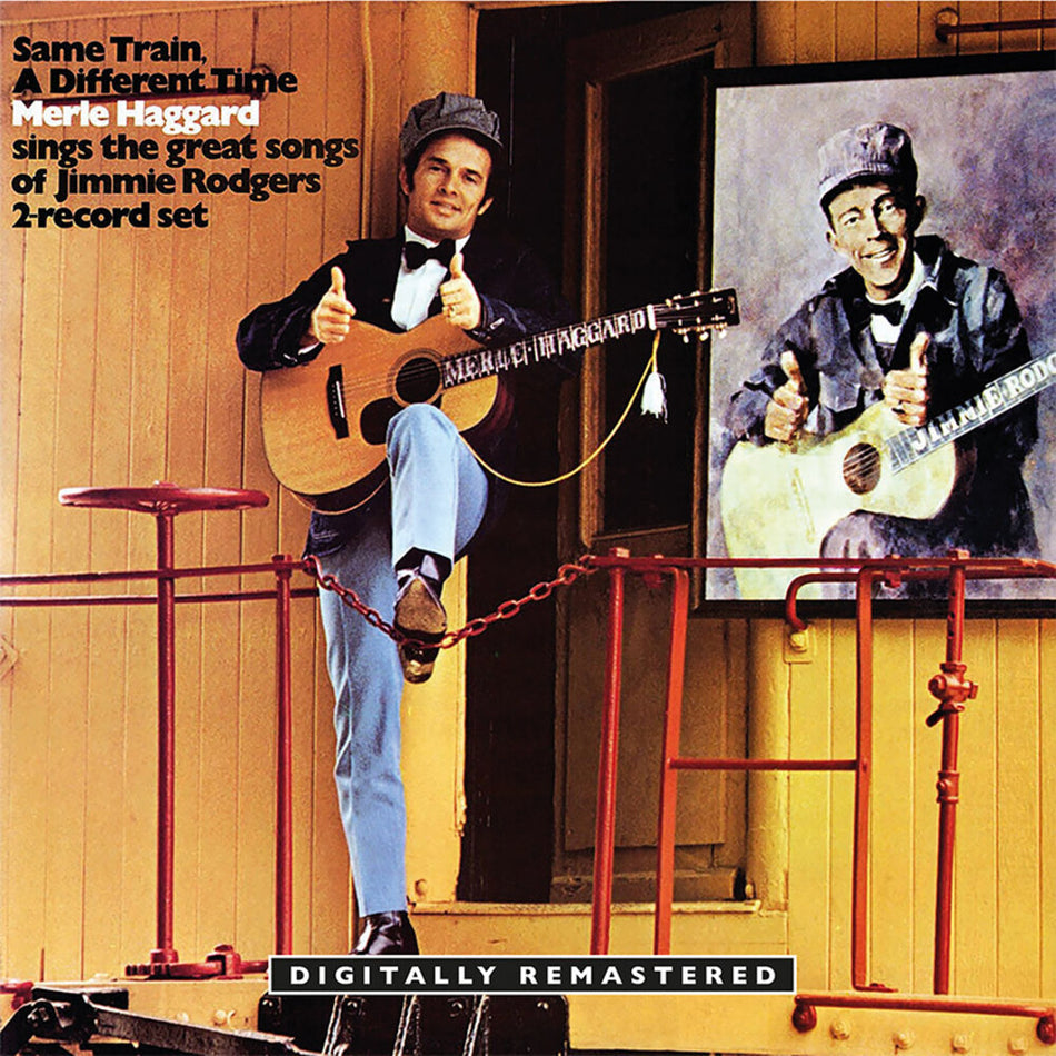 the album cover for Merle Haggard - Same Train A Different Time (Uk)