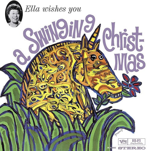 ELLA FITZGERALD - ELLA WISHES YOU A SWINGING CHRISTMAS (LP)