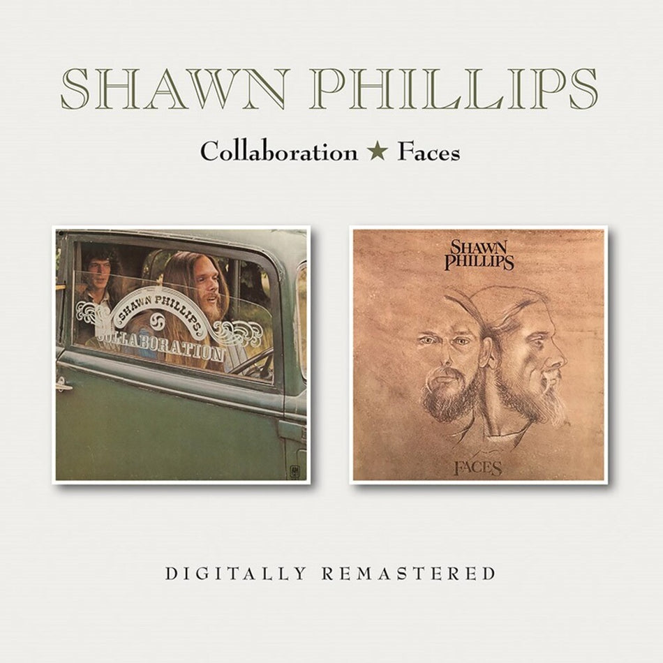 the album cover for Shawn Phillips - Collaboration / Faces