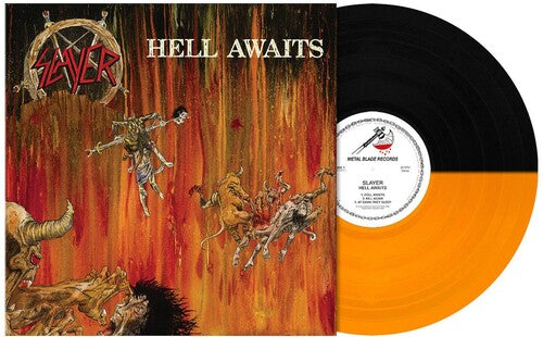 SLAYER - HELL AWAITS (ORANGE/BLACK VINYL)