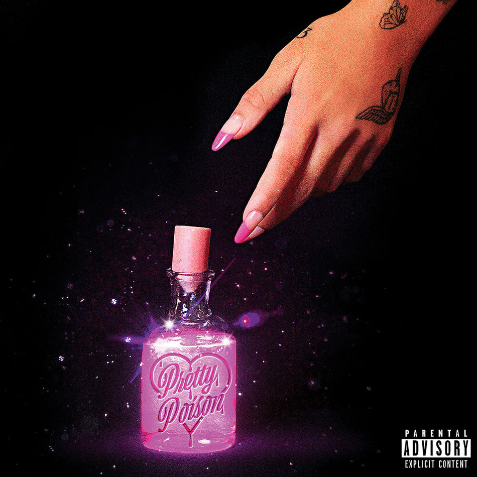 the album cover for Nessa Barrett - Pretty Poison