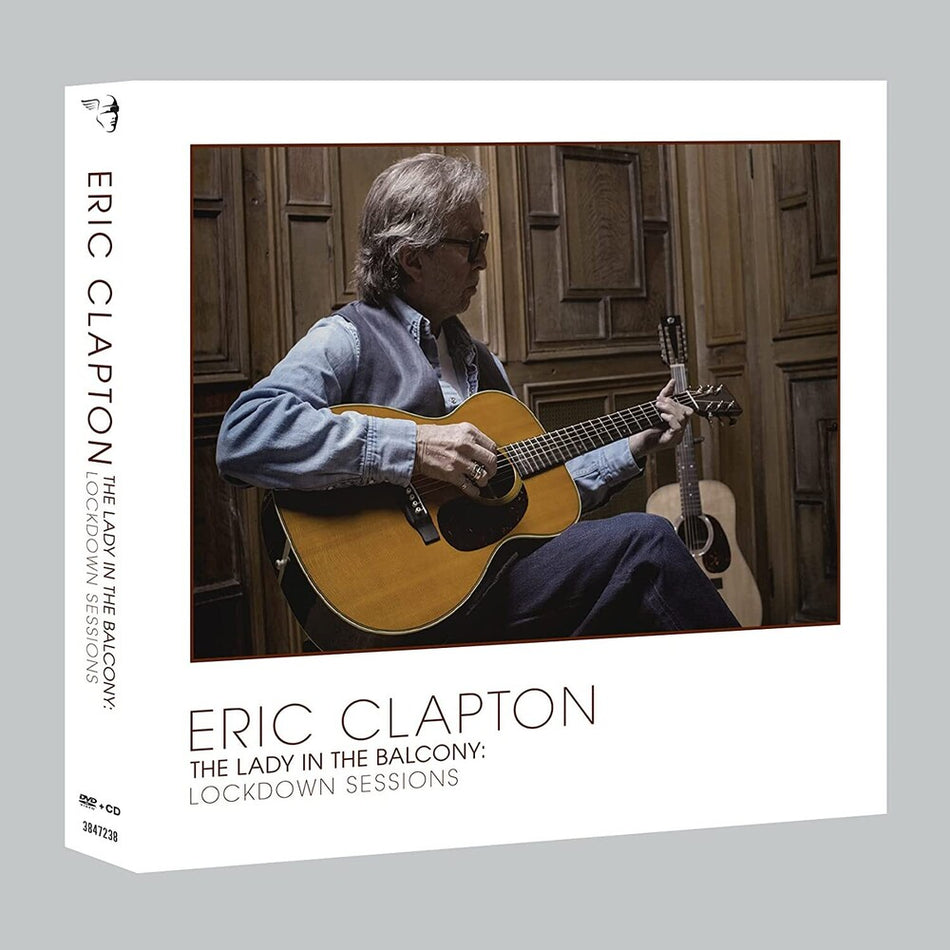 the album cover for Eric Clapton - The Lady In The Balcony: Lockdown Sessions [CD/DVD]