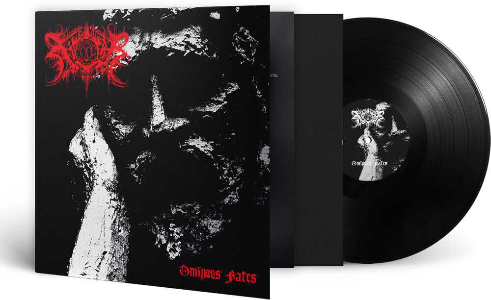 the album cover for Xasthur - Ominous Fates (Gate) [180 Gram]