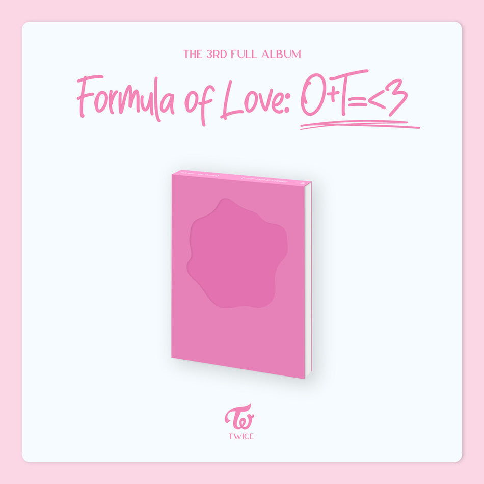 the album cover for TWICE - Formula of Love: O+T=<3 [Explosion ver.]