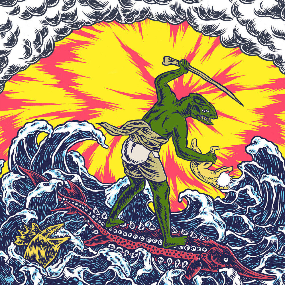 the album cover for King Gizzard & The Lizard Wizard - Teenage Gizzard [Picture Disc LP]