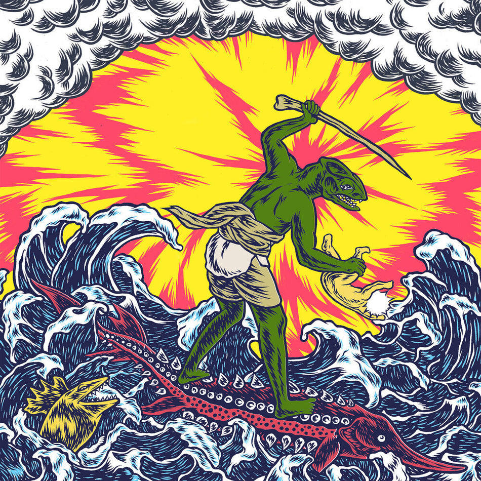 the album cover for King Gizzard & The Lizard Wizard - Teenage Gizzard [Picture Disc LP]