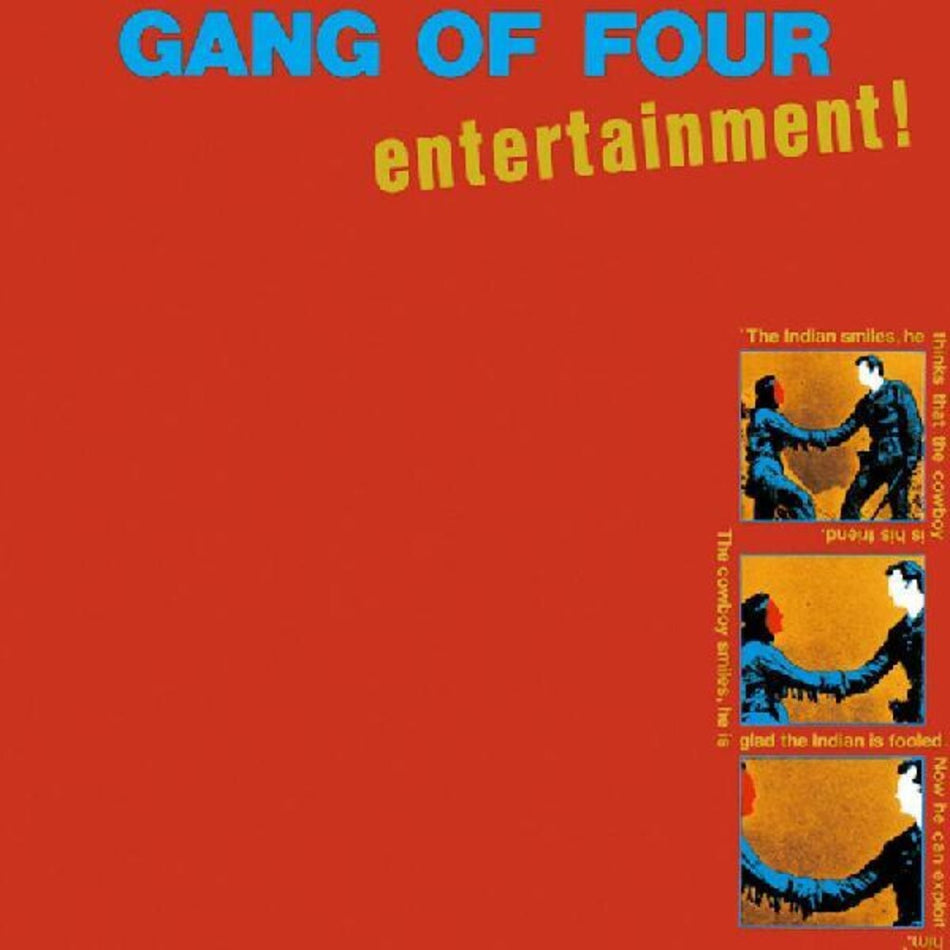 the album cover for Gang Of Four - Entertainment