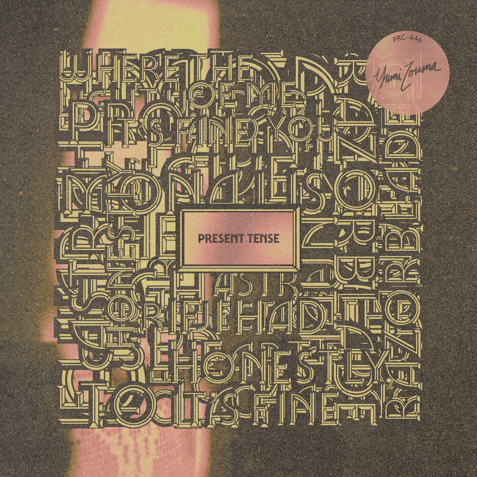 the album cover for Yumi Zouma - Present Tense (Gate)
