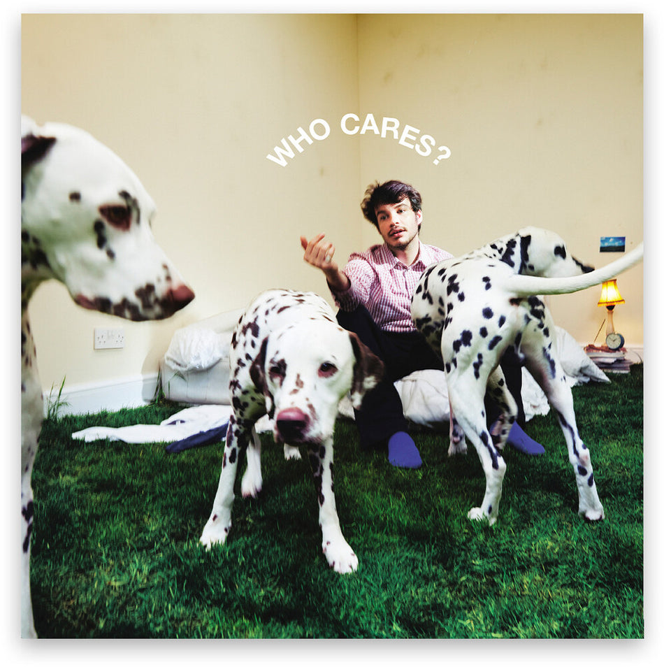 the album cover for Rex Orange County - WHO CARES?