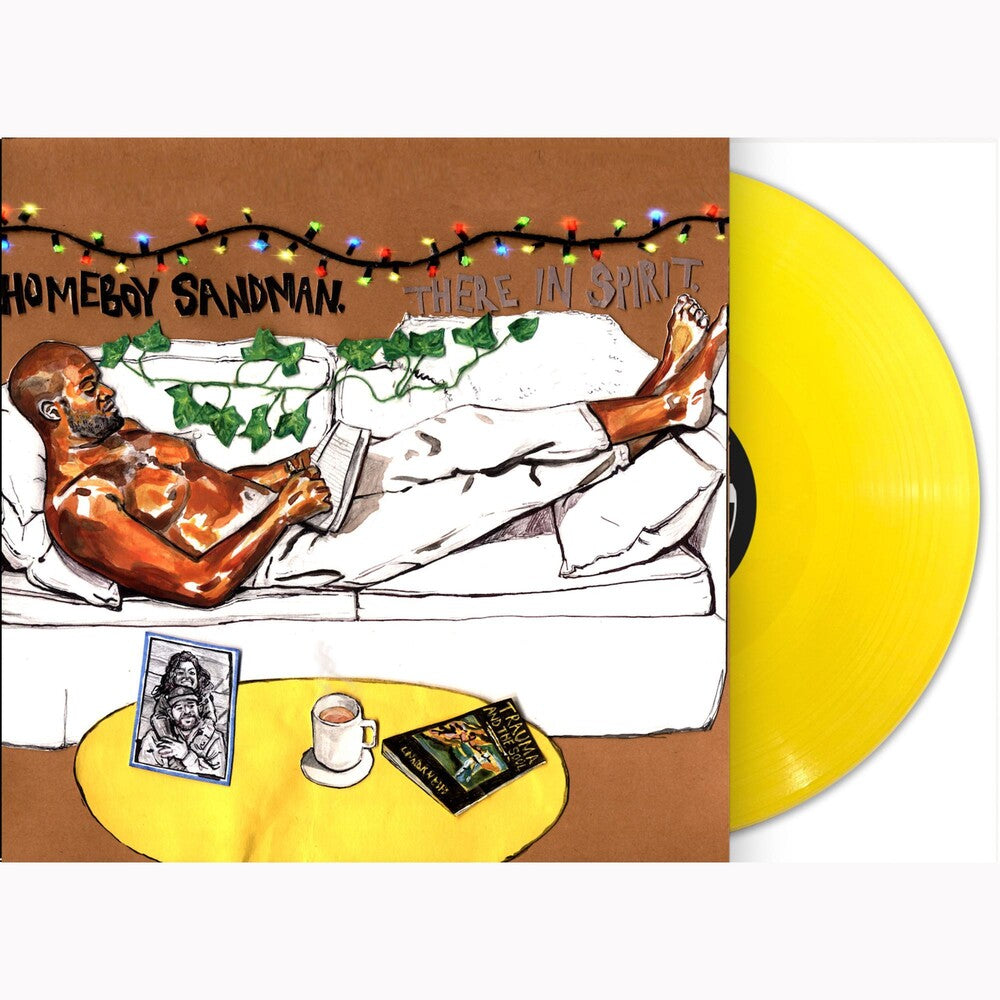 the album cover for Homeboy Sandman - There In Spirit [LP]