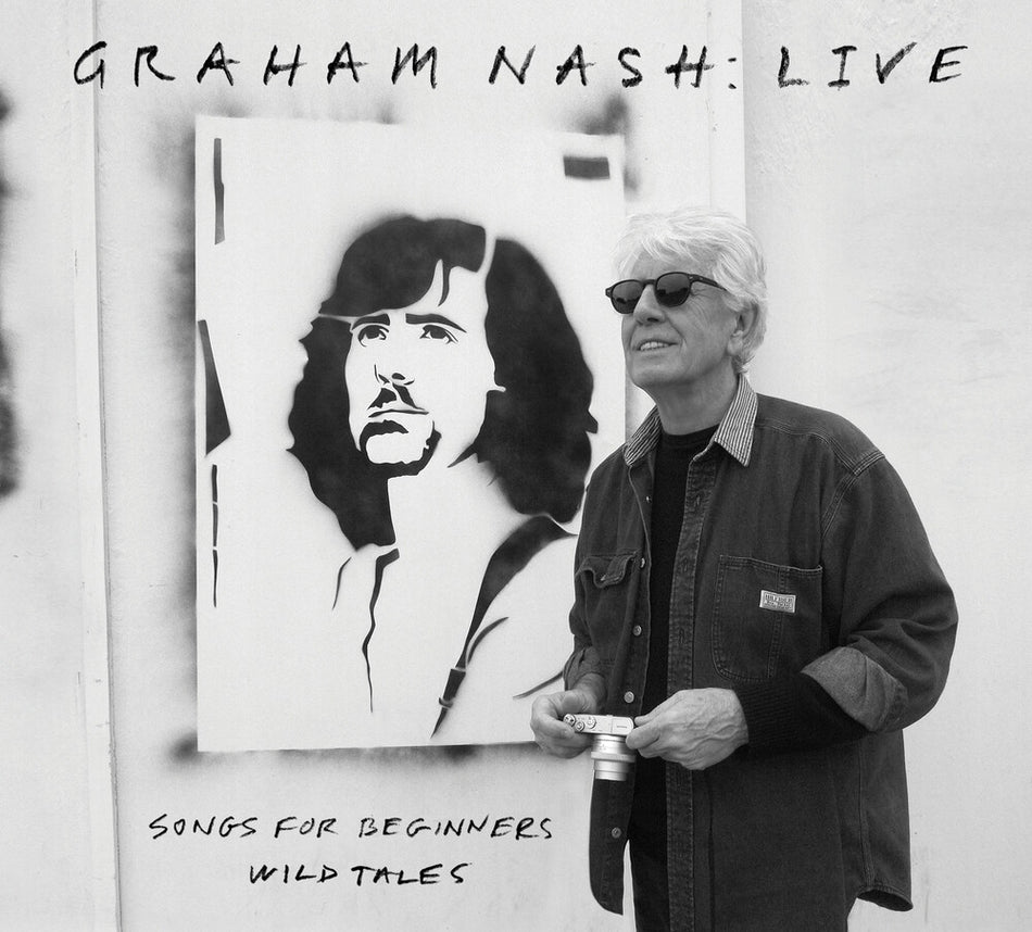the album cover for Graham Nash - Live Songs For Beginners, Wild Tales