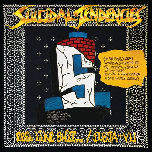 SUICIDAL TENDENCIES - CONTROLLED BY HATRED/ FEEL LIKE SHIT... DEJA VU (LP)