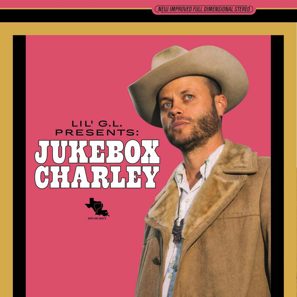 the album cover for Charley Crockett - Lil G.L. Presents: Jukebox Charley [LP]