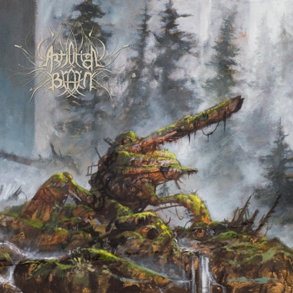 the album cover for Artificial Brain - Artificial Brain