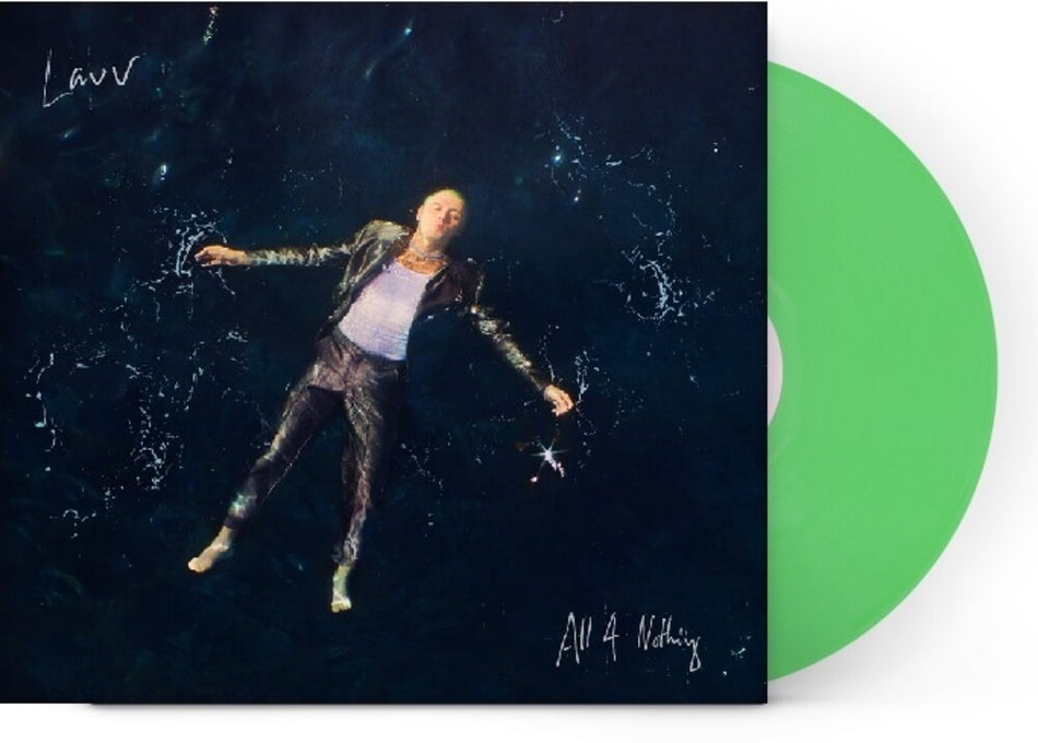the album cover for Lauv - All 4 Nothing [Colored Vinyl] (Grn)