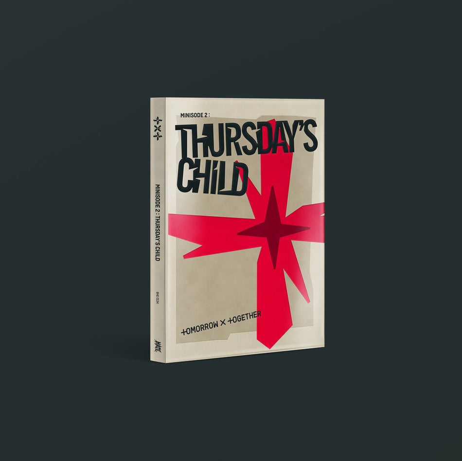the album cover for TOMORROW X TOGETHER - minisode 2: Thursday's Child [HATE ver.]