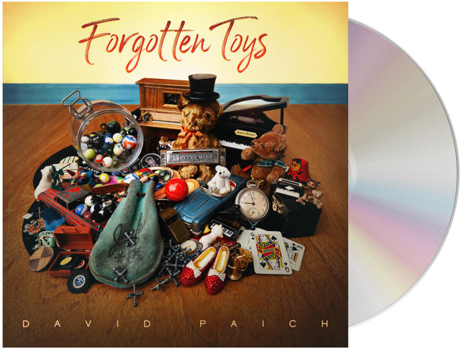 the album cover for David Paich - Forgotten Toys