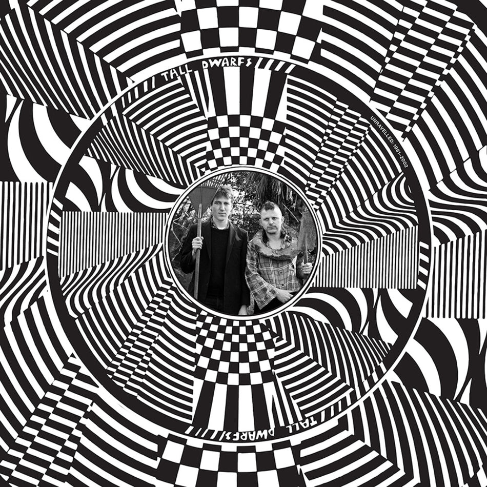 the album cover for Tall Dwarfs - Unravelled: 1981 - 2002