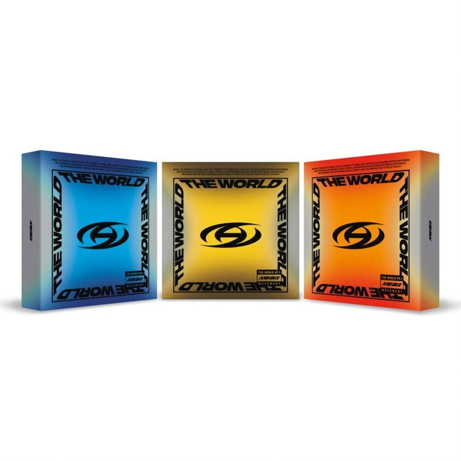 the album cover for Ateez - The World EP.1 : Movement [Random Color Box Set]