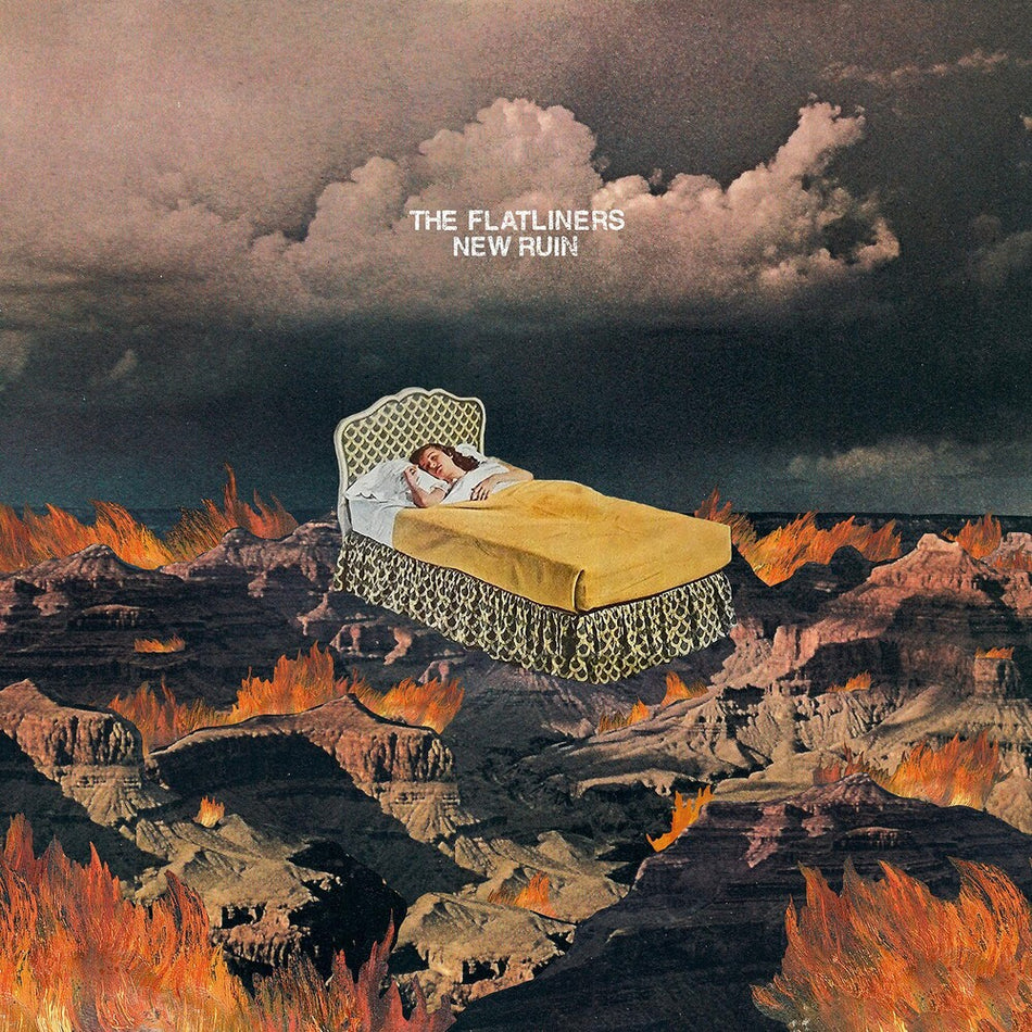 the album cover for Flatliners - New Ruin