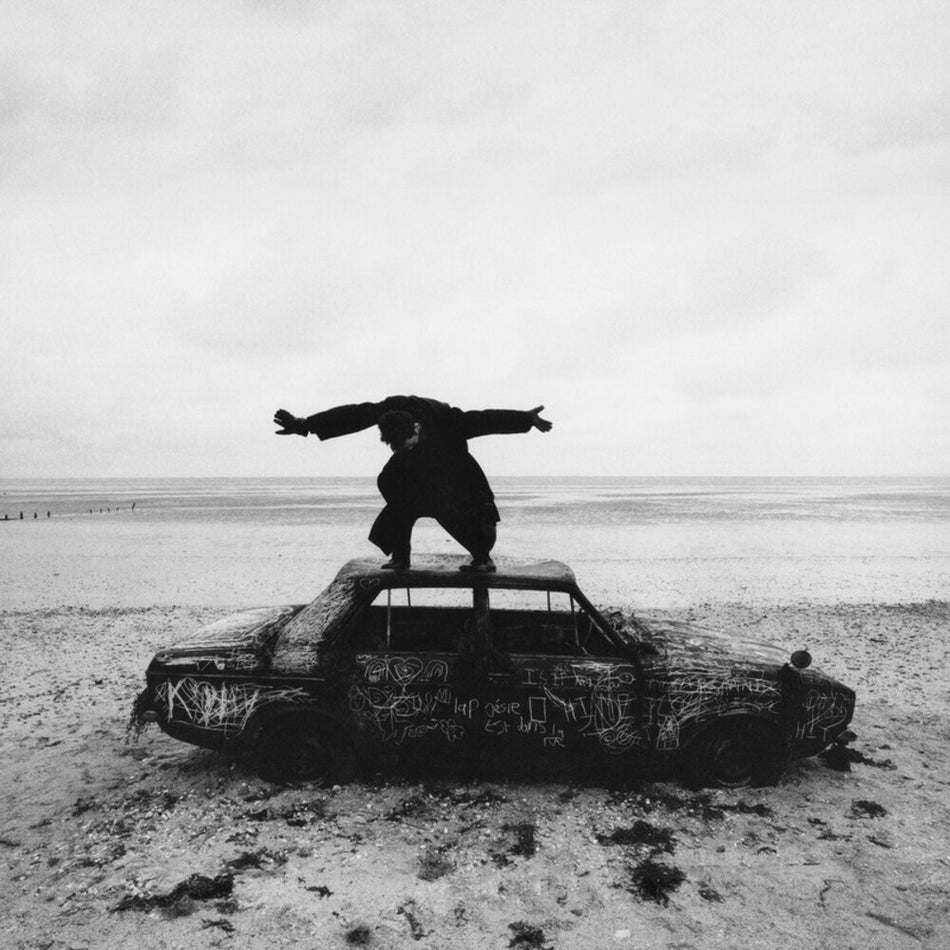 the album cover for The 1975 - Being Funny In A Foreign Language