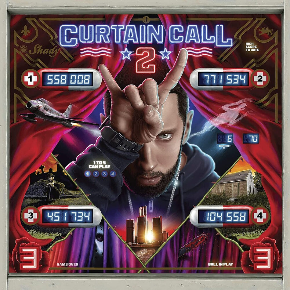 the album cover for Eminem - Curtain Call 2 [Clean 2 CD]