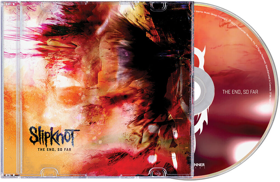 the album cover for Slipknot - The End, So Far
