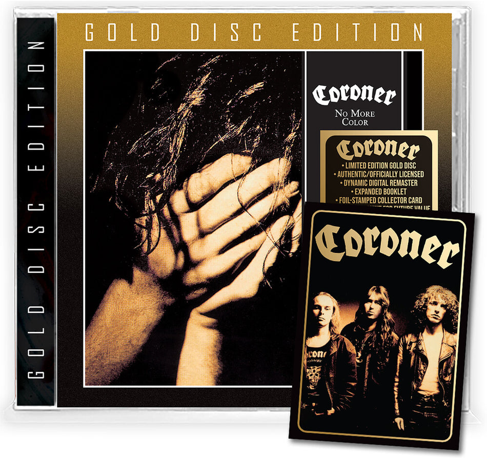 the album cover for Coroner - No More Color