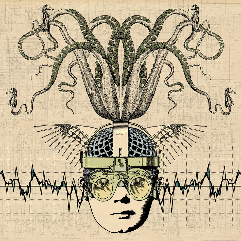 the album cover for Thank You Scientist - Stranger Heads Prevail [Digipak]