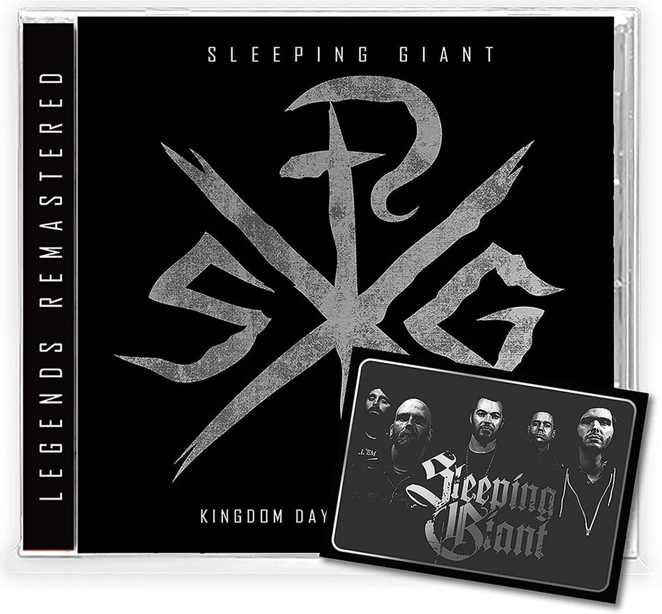 the album cover for Sleeping Giant - Kingdom Days In An Evil Age (Uk)