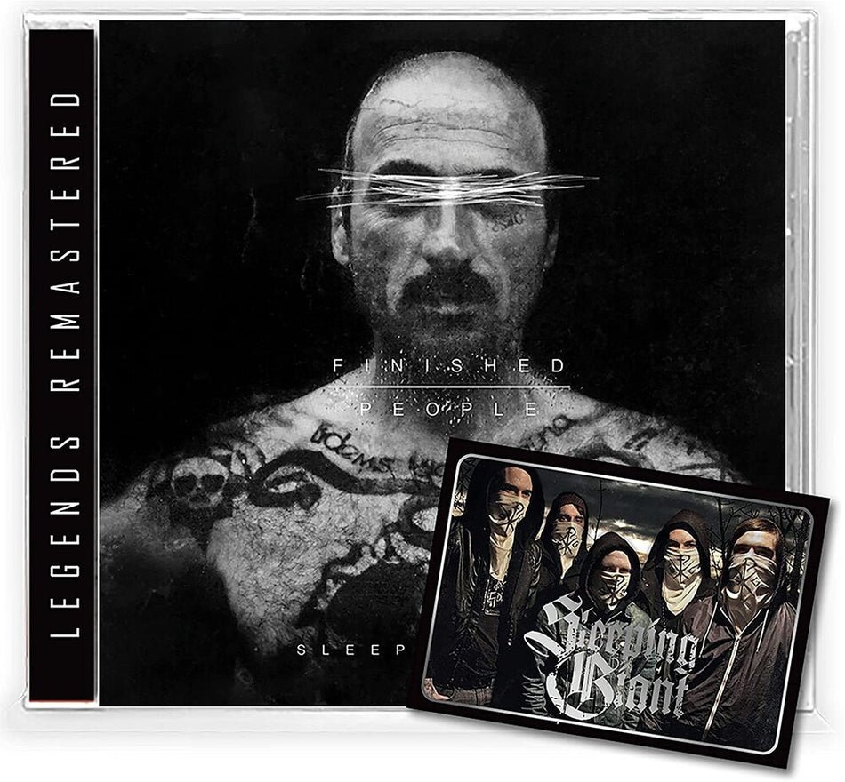 the album cover for Sleeping Giant - Finished People (Uk)