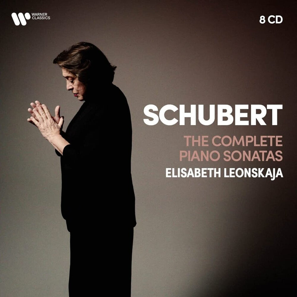 the album cover for Elisabeth Leonskaja - Schubert: The Complete Piano Sonatas, Wanderer Fantasy